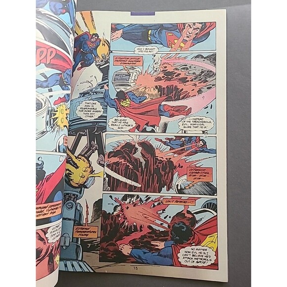 Vintage DC Comics Superman #91 The Fall of Metropolis 1994 Comic Book - Picture 2 of 3